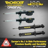 Monroe F + R Original Shock Absorbers for Nissan Pulsar N16 Q ST Hatchback Sedan