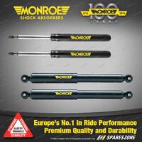 Monroe F + R Shock Absorbers for Toyota Corona RT132 RT133 2000 Sedan