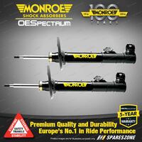 Front LH + RH Monroe OESpectrum Shock Absorbers for HOLDEN STATESMAN CAPRICE WM