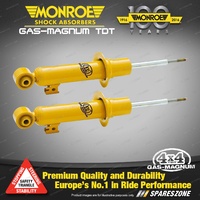 2x Front Monroe Gas Magnum TDT Shock Absorbers for Holden Colorado 7 RG LWN LWH