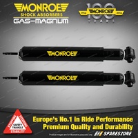 Pair Rear Monroe Gas Magnum Shock Absorbers for KIA SPORTAGE Gen I 4WD Wagon