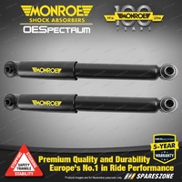 Rear Monroe OE Spectrum Shock Absorbers for MAZDA MPV Traveller Van 89-99