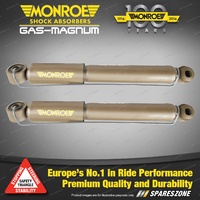 Front Monroe Gas Magnum Shock Absorbers for CHRYSLER JEEP CHEROKEE 4WD 74-83