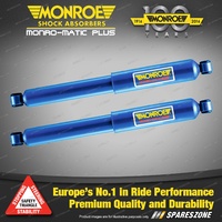 Pair Rear Monroe Monro-Matic Plus Shock Absorbers for SUBARU XV MY14 to MY17 G4X