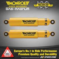 Front Monroe Gas-Magnum Shock Absorbers for Nissan Qashqai II J11 SUV 14-ON