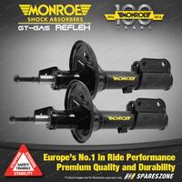 2x Front Monroe GT Gas Reflex Shock Absorbers for Volkswagen Golf MKIII 1E7 1H1