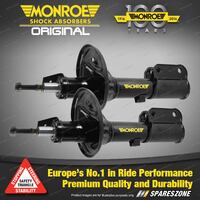 2 x Front Monroe Original Shock Absorbers for Peugeot 4008 2.0L SUV 2012-On