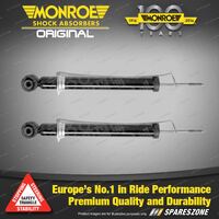 Pair Rear Monroe Original Shock Absorbers for Holden Vectra JR JS 97-03