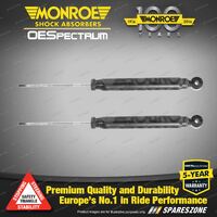 Rear Monroe OESpectrum Shock Absorbers for Audi Q5 8RB quattro SUV 08-17