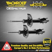 Rear Monroe OESpectrum Shock Absorbers for Toyota Prius Liftback NHW20 1.5 Hyd