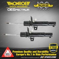 Front Monroe OESpectrum Shocks 742250SP for VW GOLF VI Variant AJ5 Wagon 09-13