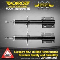 2x Front Monroe Gas Magnum Shock Absorbers for Fiat Ducato 230 244 2.3 2.8 97-06