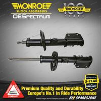 2 x Front Monroe OESpectrum Shock Absorber for Jeep Renegade BU B1 BV 2.4L 15-On