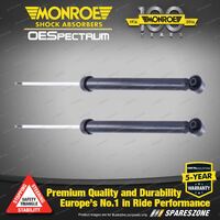 2 x Rear Monroe OE Spectrum Shock Absorbers for Audi Q2 GAB GAG 06/2016-On