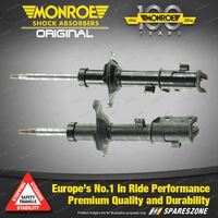 2 x Front Monroe Original Shock Absorbers for Hyundai Excel X-3 1994-2000