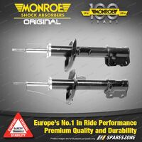 2 x Front Monroe Original Shock Absorbers for Holden Barina XC 1.4 1.6 00-12