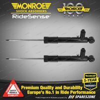 2 x Rear Monroe Ridesense Shock Absorbers for Skoda Octavia 5E3 5E5 5E6 NL3 NR3