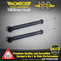 2x Rear Monroe OE Spectrum Shock Absorbers for Audi Q2 GAB GAG 16-On Length 60cm