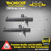 2x Front Monroe OE Spectrum Shock Absorbers for Audi A3 8V Audi Q2 GAB GAG 12-On