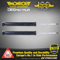 2 x Rear Monroe OE Spectrum Shocks for Audi A4 8W5 8WD 8W2 8WC Wagon Sedan 15-On