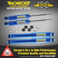 Monroe Front + Rear Monro-Matic Plus Shocks for Holden Rodeo R7 R9 V6 TFS 4WD