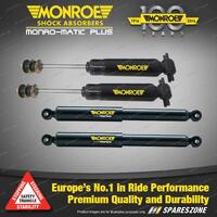 Monroe F + R Monro Matic Plus Shocks for Holden Torana LH LX UC Sedan Hatchback