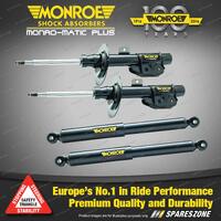 Monroe F + R Monro Matic Plus Shock Absorbers for Ford Falcon Fairmont AU Wagon