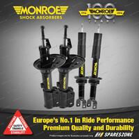 Monroe F+R Shock Absorbers for Ford Fairlane Falcon Fairmont Ltd Landau AU 99-00