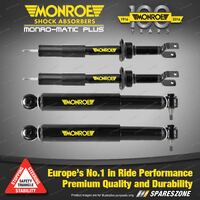 Monroe Front Rear Matic Plus Shock Absorbers for Ford Falcon Fairmont BA RTV Ute