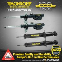 Monroe F + R OE Spectrum Shocks for Holden Commodore VE VEII Calais Spring Seat