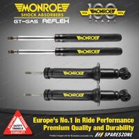 Monroe Front + Rear Reflex Shock Absorbers for Audi 80 Avant All Sedan S/Wagon