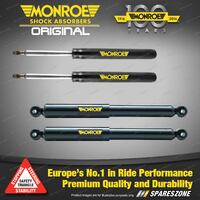 Front + Rear Monroe Original Shock Absorbers for VW Jetta 1B Passat 3C 3CC