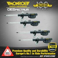 Monroe Front + Rear OE Spectrum Shock Absorbers for Honda CR-V RM N22B4 12-14