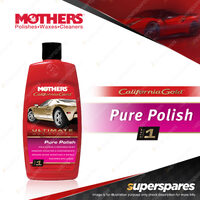 Mothers California Gold Pure Polish 473ML mild polish - Step 1 Ultimate Wax