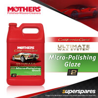 Mothers California Gold Micro-Polishing Glaze 3.785L Step 2 Super-fine Polish