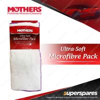 Mothers Ultra-Soft Microfibre Pack - Effortless Polish & Wax Removal