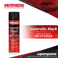 Mothers Naturally Black to Black Trim & Plastic Restorer Aerosol 283g