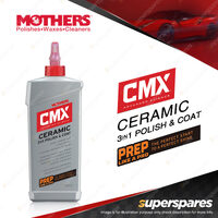 Mothers CMX 3-in-1 Polish & Coat 473ML - Ceramic Repair & Refresh Shine