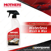 Mothers California Gold Waterless Wash & Wax 710ML - Scratch Free Ultra-Slick