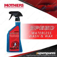 Mothers Speed Waterless Wash & Wax - Speed Range Automotive Washing Cleaning