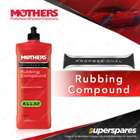 Mothers Professional Rubbing Compound 946ML - Car Care Finish Polist