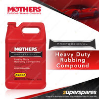 Mothers Professional Heavy Duty Rubbing Compound 3.785L - Car Care Clean Polisth