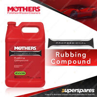 Mothers Professional Rubbing Compound 3.785L - Car Care Finish Polist