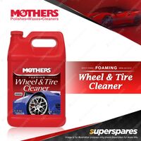 Mothers Foaming Wheel And Tire Cleaner 3.785L Spray on / Hose off design