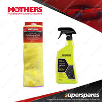 Mothers Ultimate Hybrid Ceramic Detailer & Bead Booster & Polishing Cloth Towel