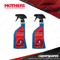 Mothers Speed Waterless Wash & Wax - Car Care Washing Cleaner - Pack 2