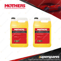 Mothers Professional Auto Wash 3.785L Car Paint Care Professional Range Pack 2