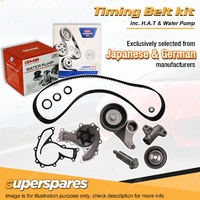 Timing Belt Kit & H.A.T Water pump for Mitsubishi Lancer CB 1.6L 4G61