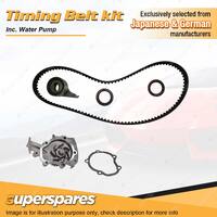 Timing Belt Kit & Water Pump for Mitsubishi Cordia AB AC Nimbus UA UB 4G37 1.8L