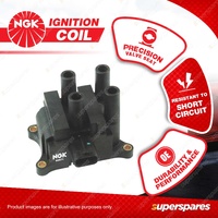 1 x NGK Ignition Coil for Ford Escape ZB 2.3L 4Cyl DOHC MPFI 16V L3 108kW 04-06